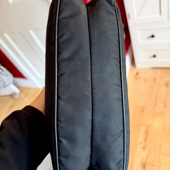 Authentic Prada Tessuto and Leather Shoulder Bag - Picture 9 of 12